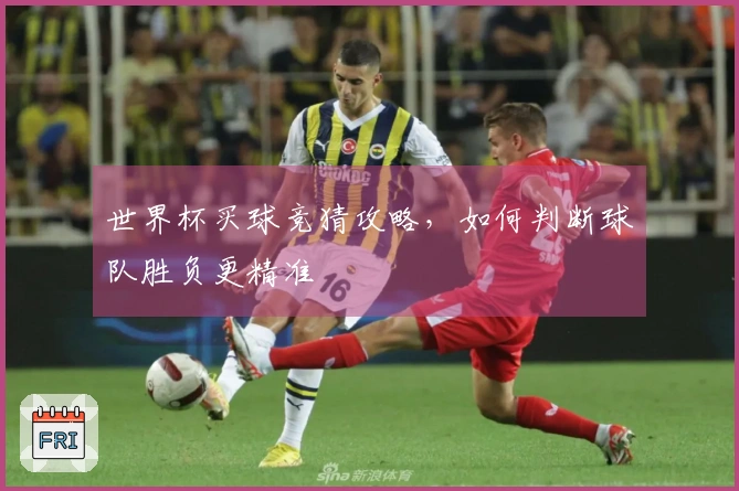 世界杯买球竞猜攻略，如何判断球队胜负更精准