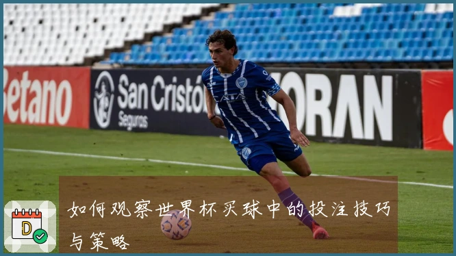 如何观察世界杯买球中的投注技巧与策略