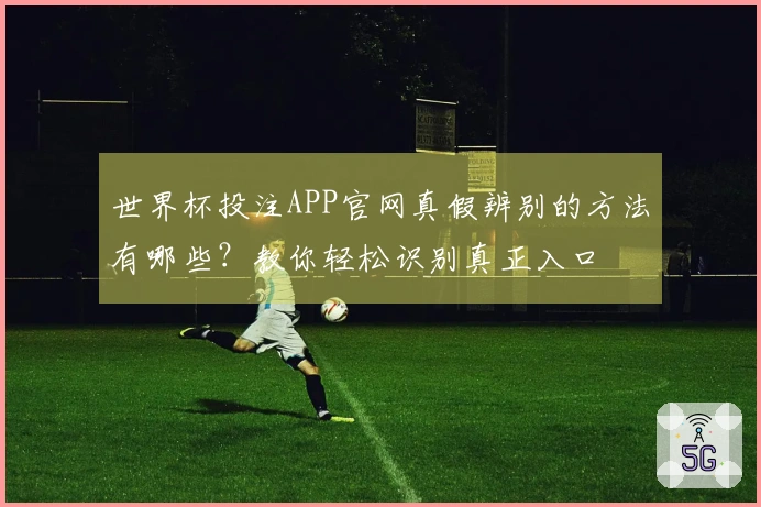 世界杯投注APP官网真假辨别的方法有哪些？教你轻松识别真正入口
