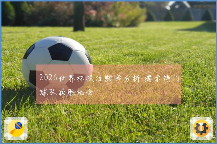 2026世界杯投注赔率分析 揭示热门球队获胜机会